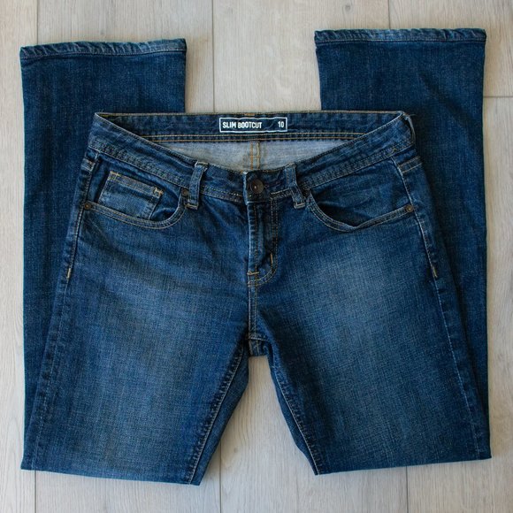 JW est. 72 Jeans Slim Bootcut Size 10 - Picture 11 of 16